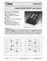 DataSheet SP486C pdf